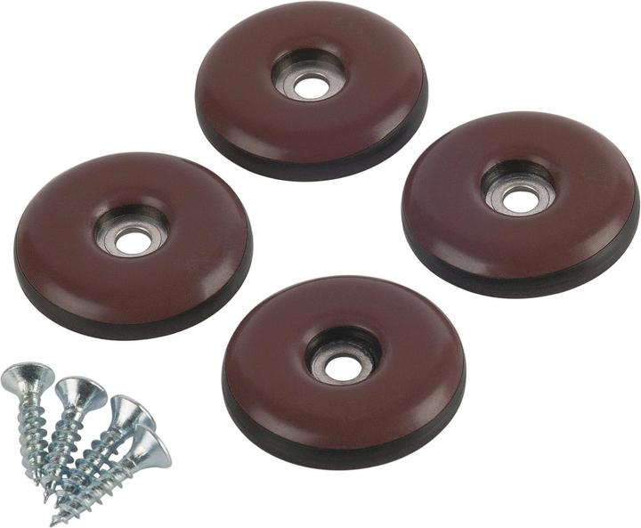 Immagine prodotto Fix-o-moll Piedini universale in viti 5 mm / Ø 30 mm 4 x (Aliante universale, 4 Pezzo/i)