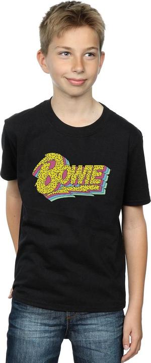 Immagine prodotto David Bowie Moonlight 90s Logo Maglietta Ragazzi (116)