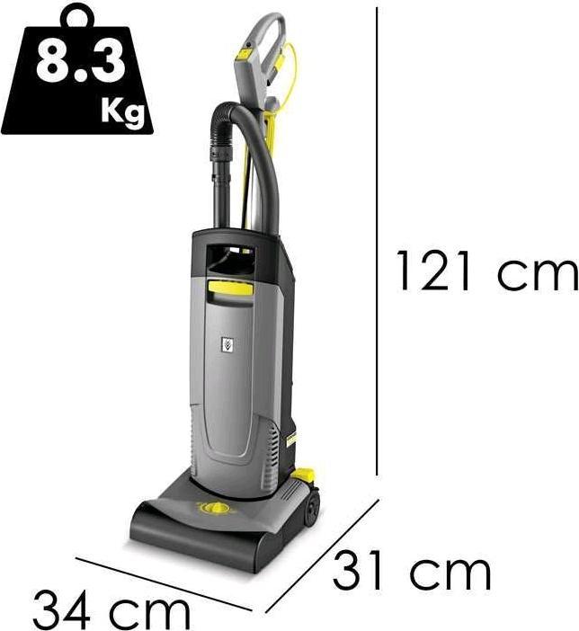 Immagine prodotto Kärcher Aspirapolvere a spazzola per tappeti (Aspirapolvere)