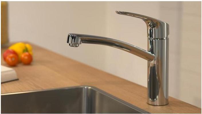 Actual product image hansgrohe Focus M41 single-lever kitchen mixer 160, 1 spray type