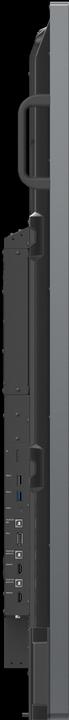 Actual product image vivitek DS NovoTouch BK750i silver 75"/3xHDMI/VGA/DP/USB (3840 x 2160 Pixels, 75")