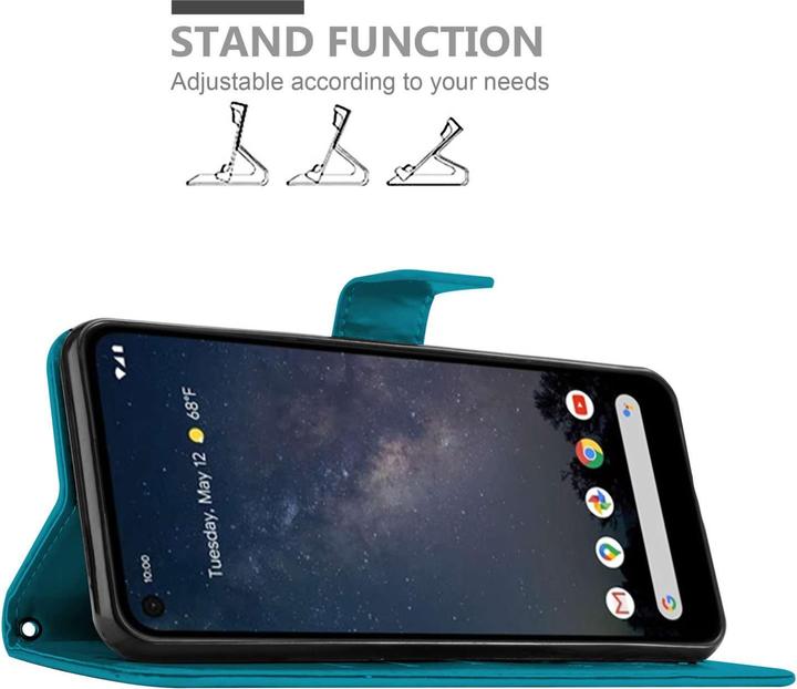 Immagine prodotto Cadorabo Custodia per Google PIXEL 4A Flower Book (Google Pixel 4a)