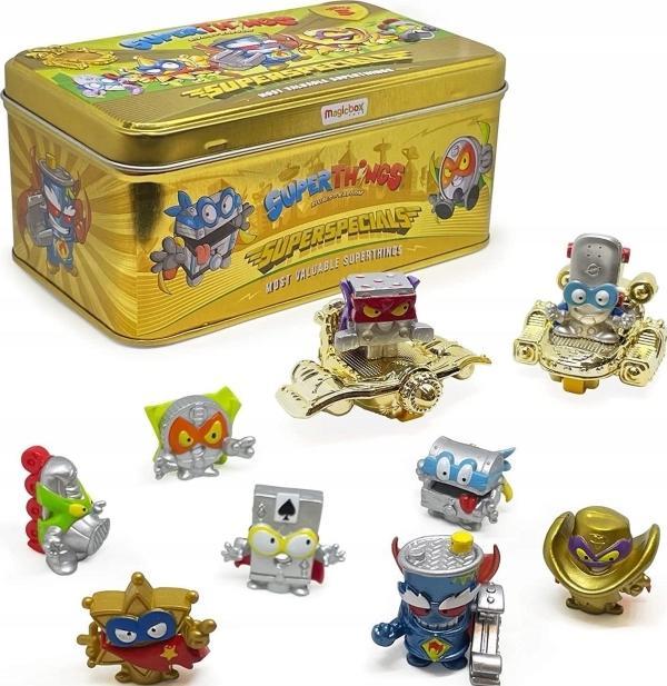 Image du produit Magic Box Super Zings Things Boîte en or avec 9 figurines série 3