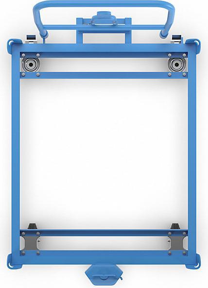 Immagine prodotto eurokraft pro Telaio con timone e attacco (500 kg)
