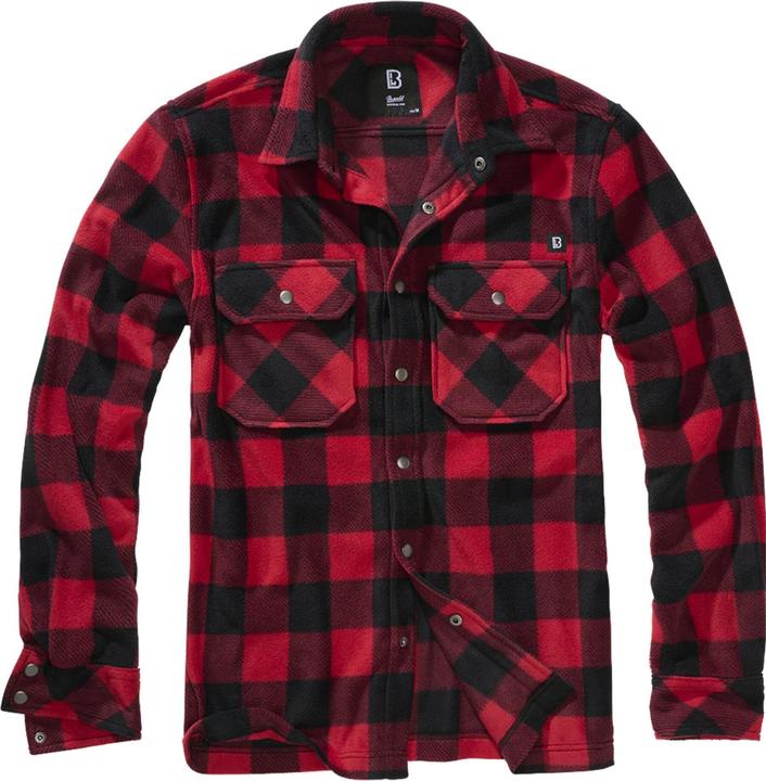 Produktbild Brandit Jeff Fleece Shirt Long Sleeve - 69153 (XXL)