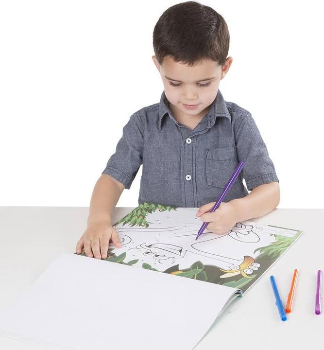 Actual product image Melissa & Doug Point to Point - WildAnimals