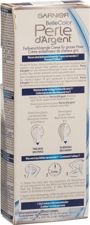 Actual product image Garnier Belle Colour Perle D'Argent (Gris D'Argent Pearl grey)
