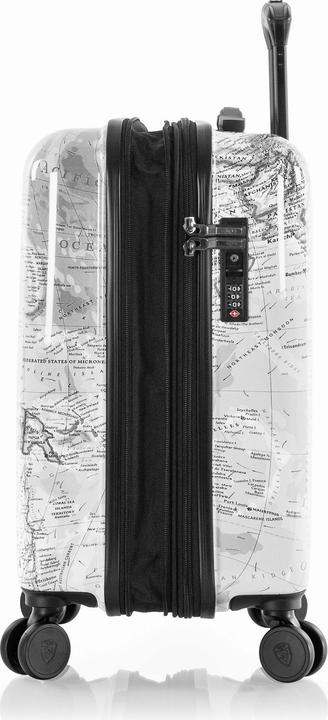 Immagine prodotto Heys Journey Fashion Spinner -matkalaukku, mustavalkoinen kartta (49 l, Bagaglio a mano (fino a 50 litri))