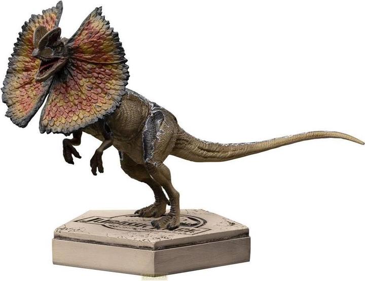 Actual product image Iron Studios Jurassic World Icons statuette Dilophosaurus 9 cm