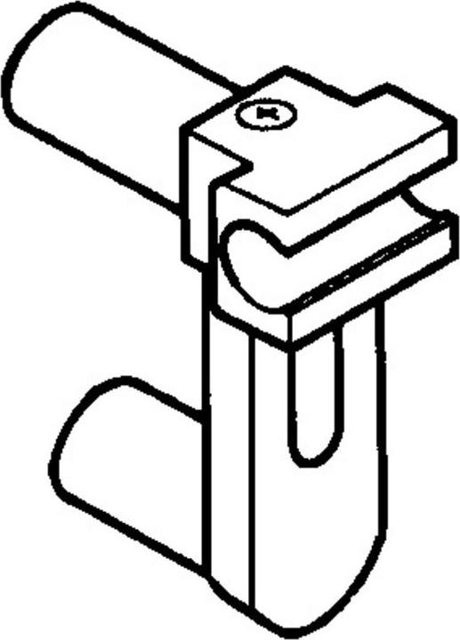 Actual product image Blum ORGA-LINE Querreling-Aufnahme für zwei Relingstangen