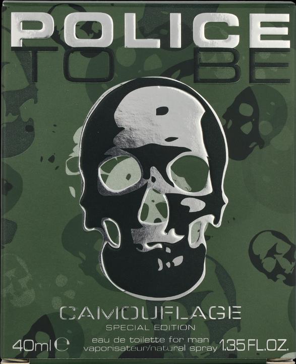 Actual product image Police To Be Camouflage (Eau de toilette, 40 ml)