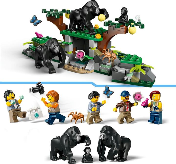 Produktbild LEGO Dschungelforscher-Hubschrauber (60437, LEGO City)