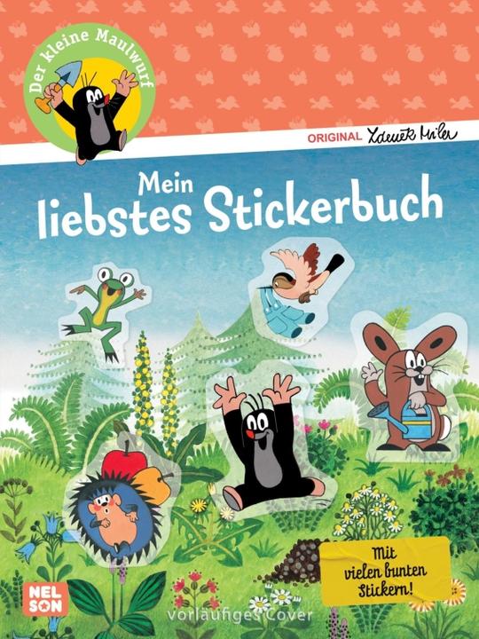 Produktbild Der kleine Maulwurf: Mein liebstes Stickerbuch