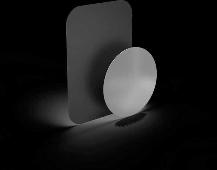 Actual product image Hama Replacement metal plates