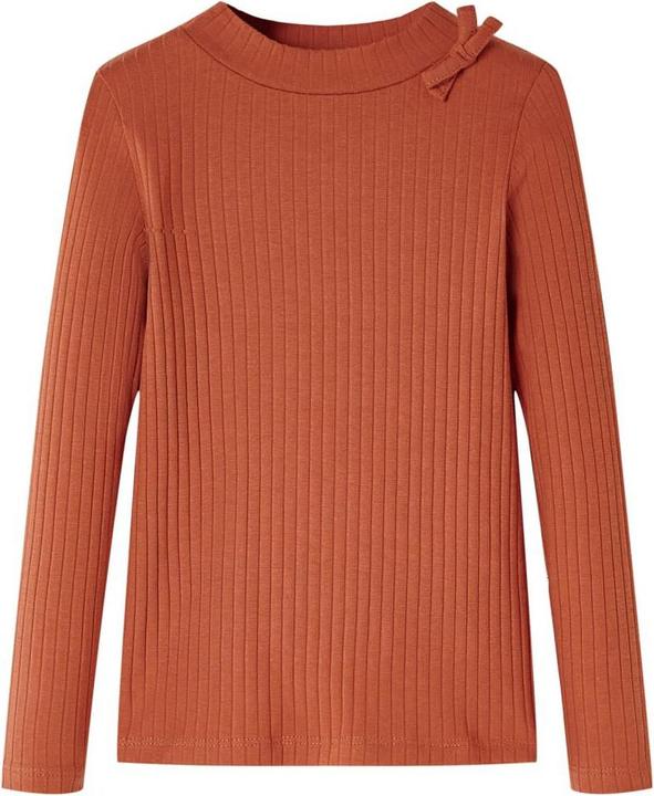 Produktbild VidaXL Kinder-Langarmshirt Cognac 116,Material: 95 % Baumwolle. 5 (116)