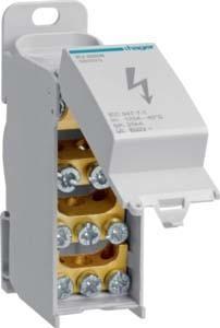 Image du produit Hager HAG KJ02DN Bloc de distribution 125A fermé, 1 pôle