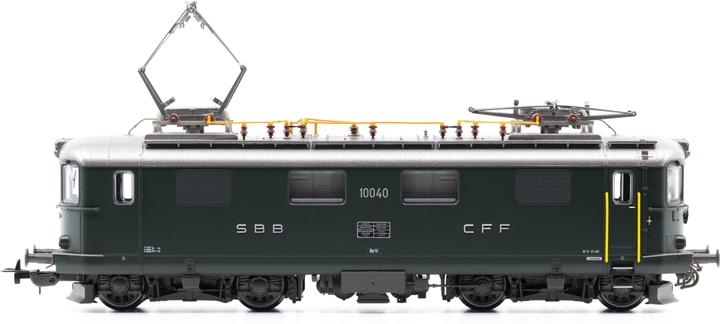 Image du produit Piko Locomotive électrique CFF Re 4/4 I 10040 verte avec plaque TEE Ep. III/IV DC (Piste H0)