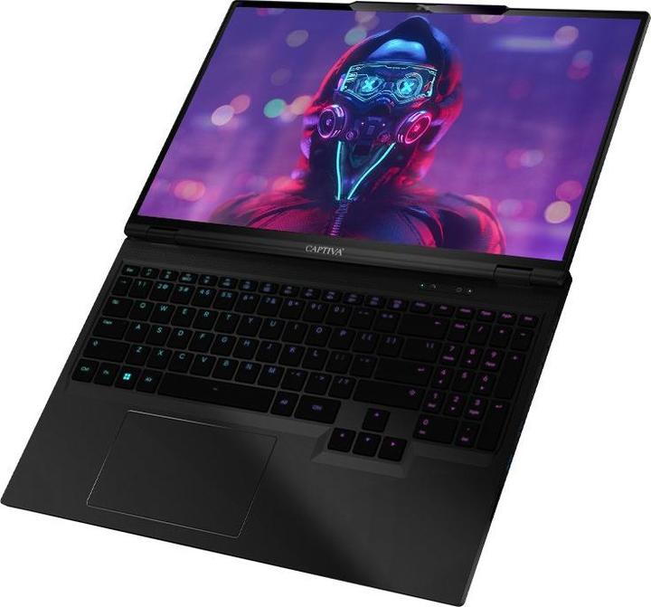 Produktbild Captiva Notebook Highend Gaming R87-809UK Ryzen 7 8845HS (15,3, 64GB, 1TB SSD, Ge Force RTX 4070 8GB (15.30", AMD Ryzen 7 8845HS, 64 GB, 1000 GB, DE)