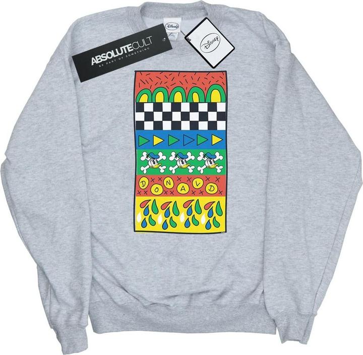 Produktbild Disney Donald Duck Vintage Pattern Sweatshirt Jungen (152, 158)