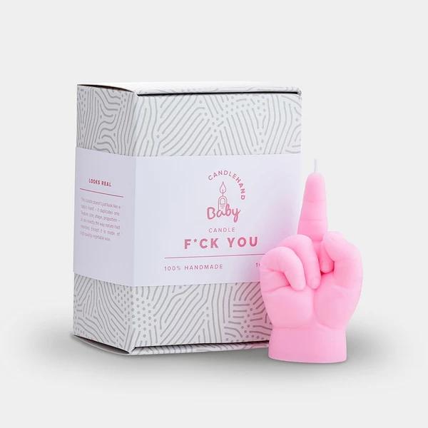 Actual product image Candle Hand Baby F*ck You (1 pcs.)