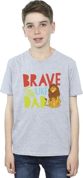 Immagine prodotto Disney The Lion King Brave Like Dad Maglietta Ragazzi (140, 146)