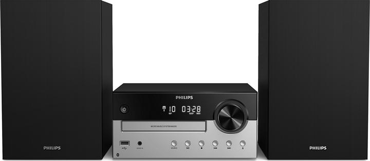 Philips TAM4205 Heim-Audio-Mikrosystem (Bluetooth, CD Player, 1x 60 W)