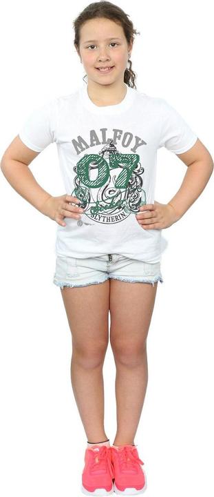 Actual product image Girls Seeker Draco Malfoy Cotton T-Shirt (152, 158)