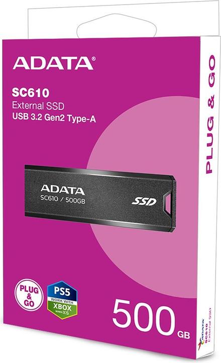 Immagine prodotto Adata SC610 (500 GB, USB-A)