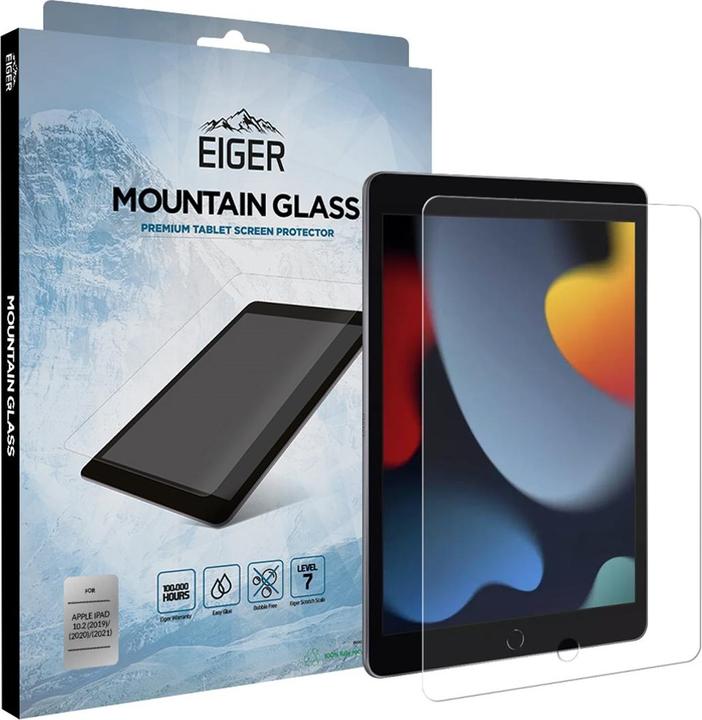 Actual product image Eiger Mountain Glass Clear Tablet (1 Piece, iPad 2019 (7th gene))