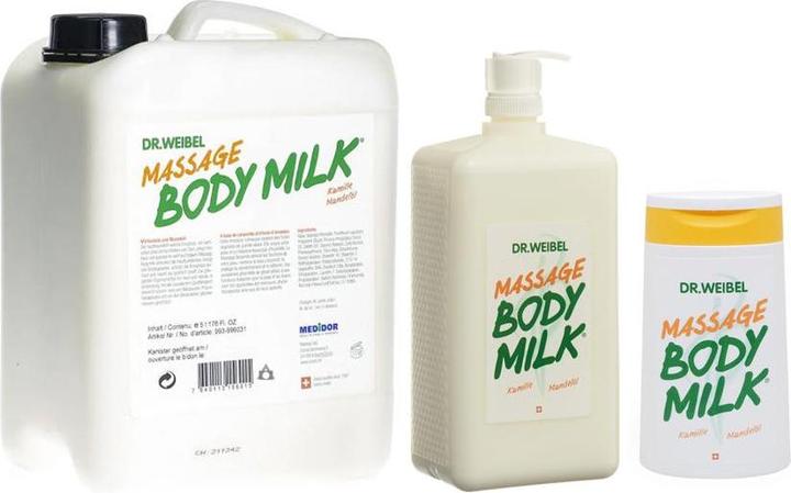 Produktbild Medidor Dr. Weibel Massage Body Milk (5000 ml)