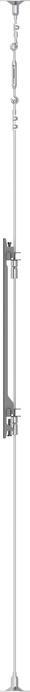 Actual product image Multibrackets Ceiling/floor mount, 1 x 40" - 65", VESA 100-