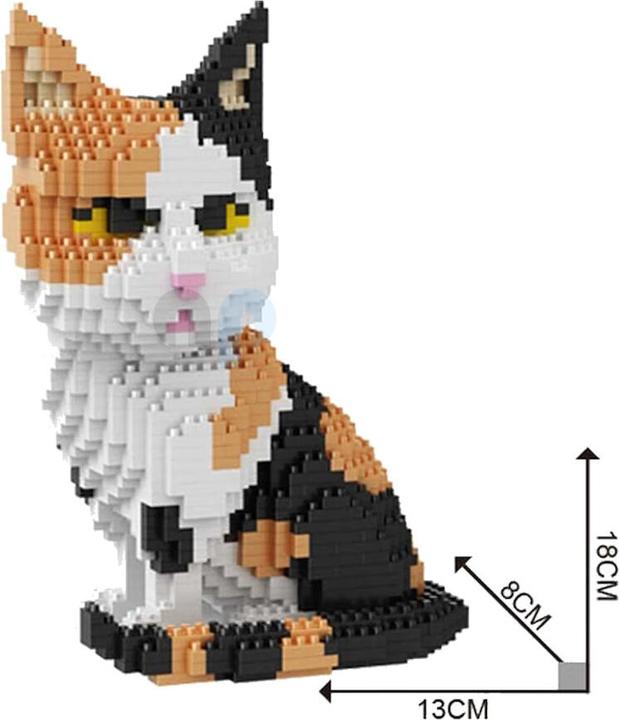 Image du produit Balody 16036 - Chat assis (1300 pièces)