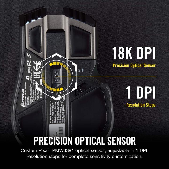 Produktbild Corsair Ironclaw RGB (Kabellos)