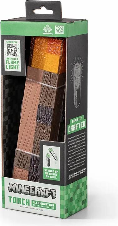 Produktbild Noble Collection Dekoleuchte Minecraft Illuminating Torch