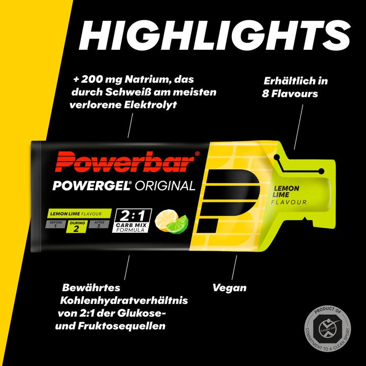 Actual product image Powerbar Original (Sweet lime, Lemon, 24 pcs., 984 g)