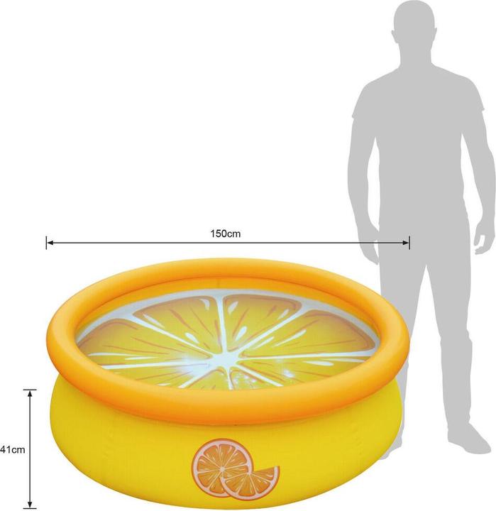 Produktbild Jilong Aufblasbarer Kinderpool Orange