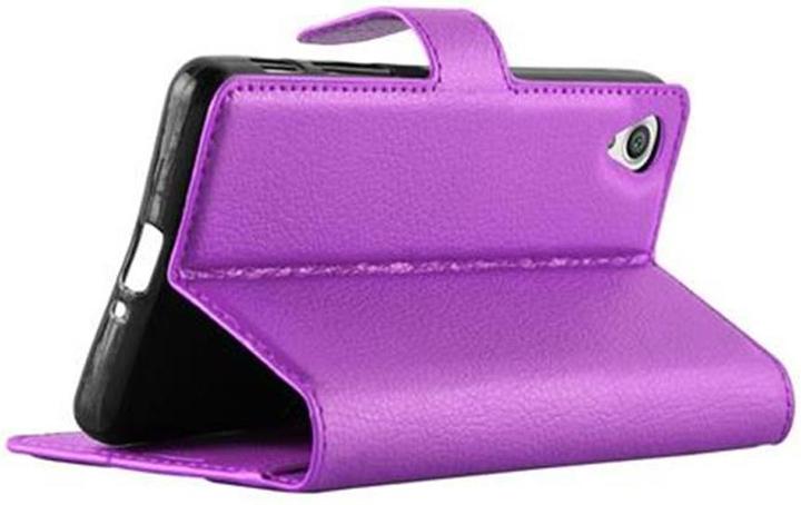 Actual product image Cadorabo Book with stand function cover (Sony Xperia X)