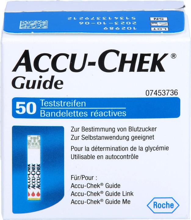 Immagine prodotto Accu-Chek Strisce reattive guida (50) (Strisce reattive)