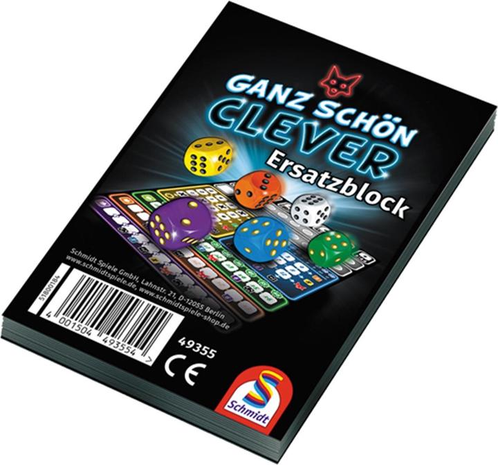 Actual product image Schmidt Spiele Quite clever - additional block (German)