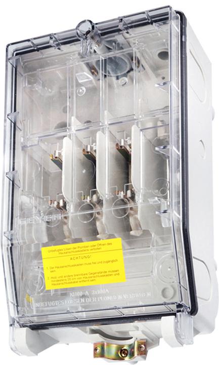 GSAB Scatola di connessione alla casa (Fusibile NH-DIN, 100 A)