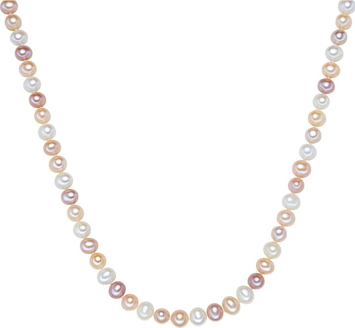 Produktbild Valero Pearls Damen Sterling Silber Süsswasser-Zuchtperle silber - 3832 (Sterling Silber, 50 cm)