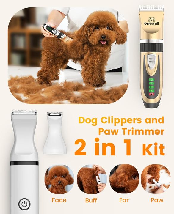 Actual product image Oneisall 2 in1 dog clipper (Dog, Cat)