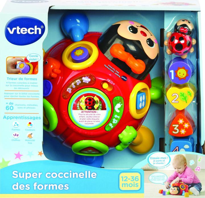Immagine prodotto VTech Super coccinelle delle forme FR (Francese)