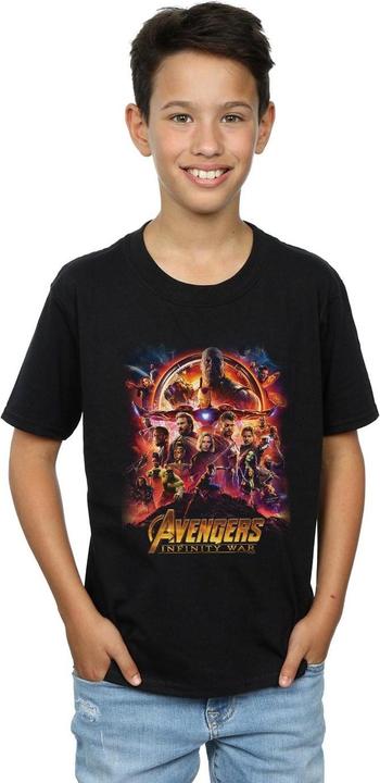 Immagine prodotto Avengers Infinity War Movie Poster Maglietta Ragazzi (152, 158)