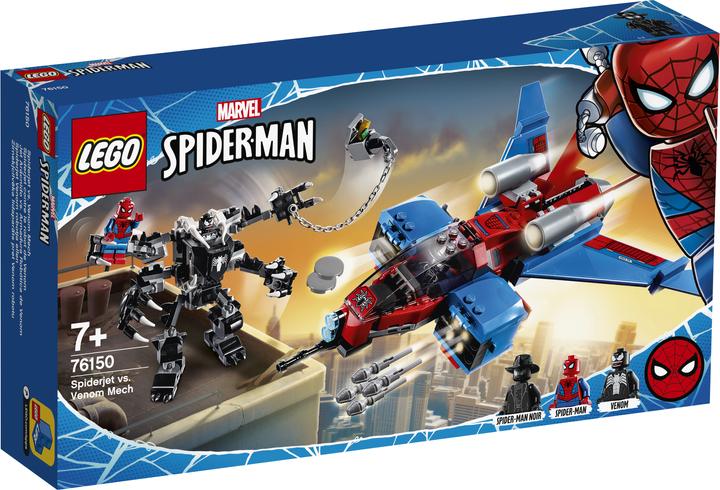 Image du produit LEGO Spiderjet contre Venom Mech (76150, LEGO Marvel)