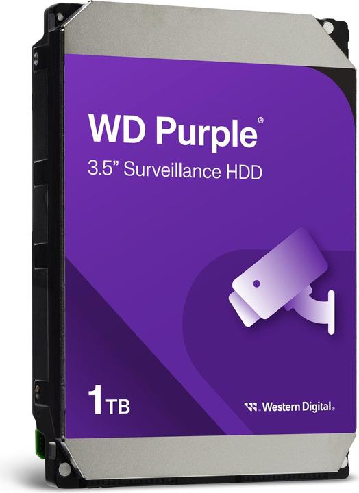 Produktbild WD Purple (1 TB, 3.5", CMR)