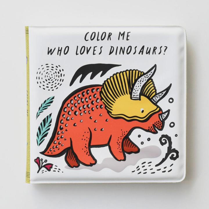 Immagine prodotto Wee Gallery Libro da bagno dei dinosauri da colorare