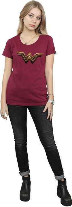 Actual product image Wonder Woman Womens/Ladies Logo Cotton T-Shirt (XL)