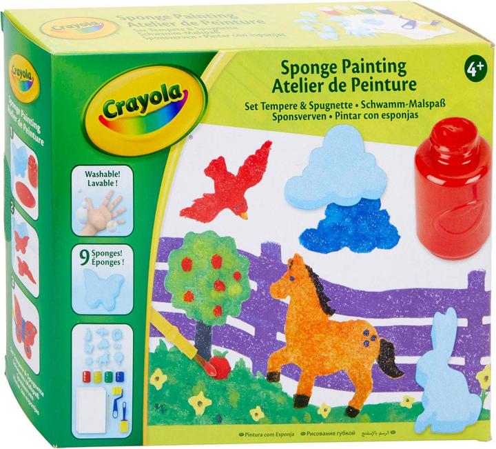 Produktbild Crayola Craft Set Malen mit Schwamm