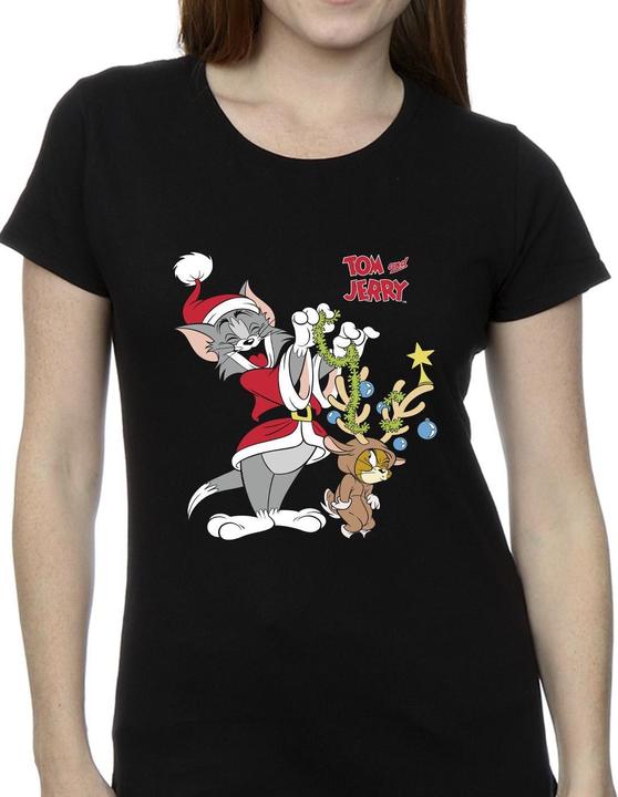 Produktbild Tom & Jerry Christmas Reindeer TShirt (L)